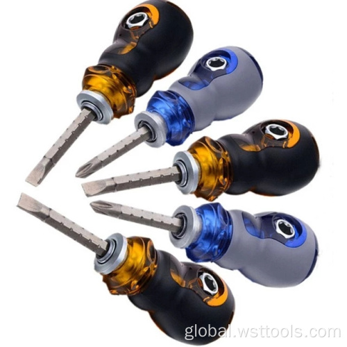 Retractable Rachet Screwdriver Retractable Rachet Screwdriver with magnetic bits Manufactory